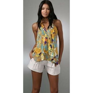 Diane Von Furstenberg Falyn print halter s…